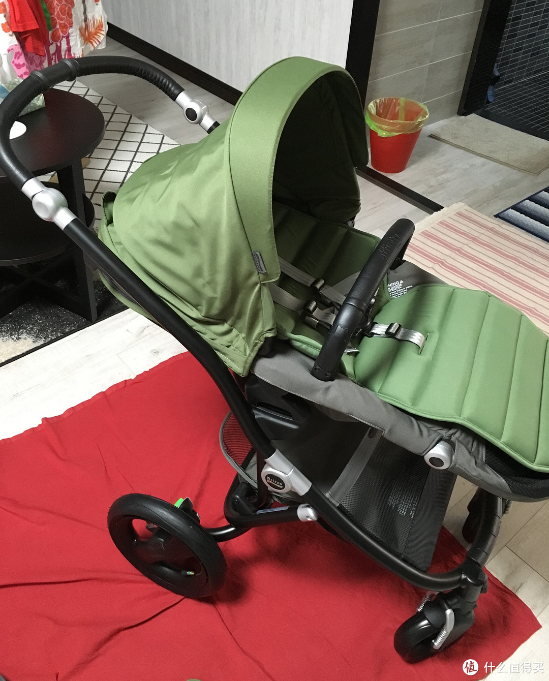 美亚入手 britax 宝得适 affinity高景观婴儿车开箱