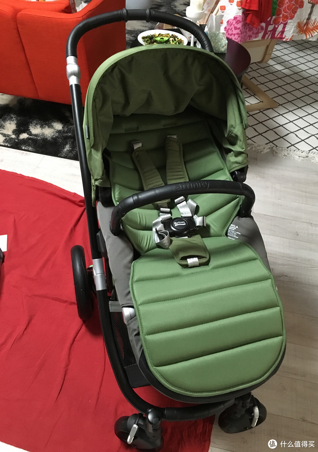 美亚入手 britax 宝得适 affinity高景观婴儿车开箱