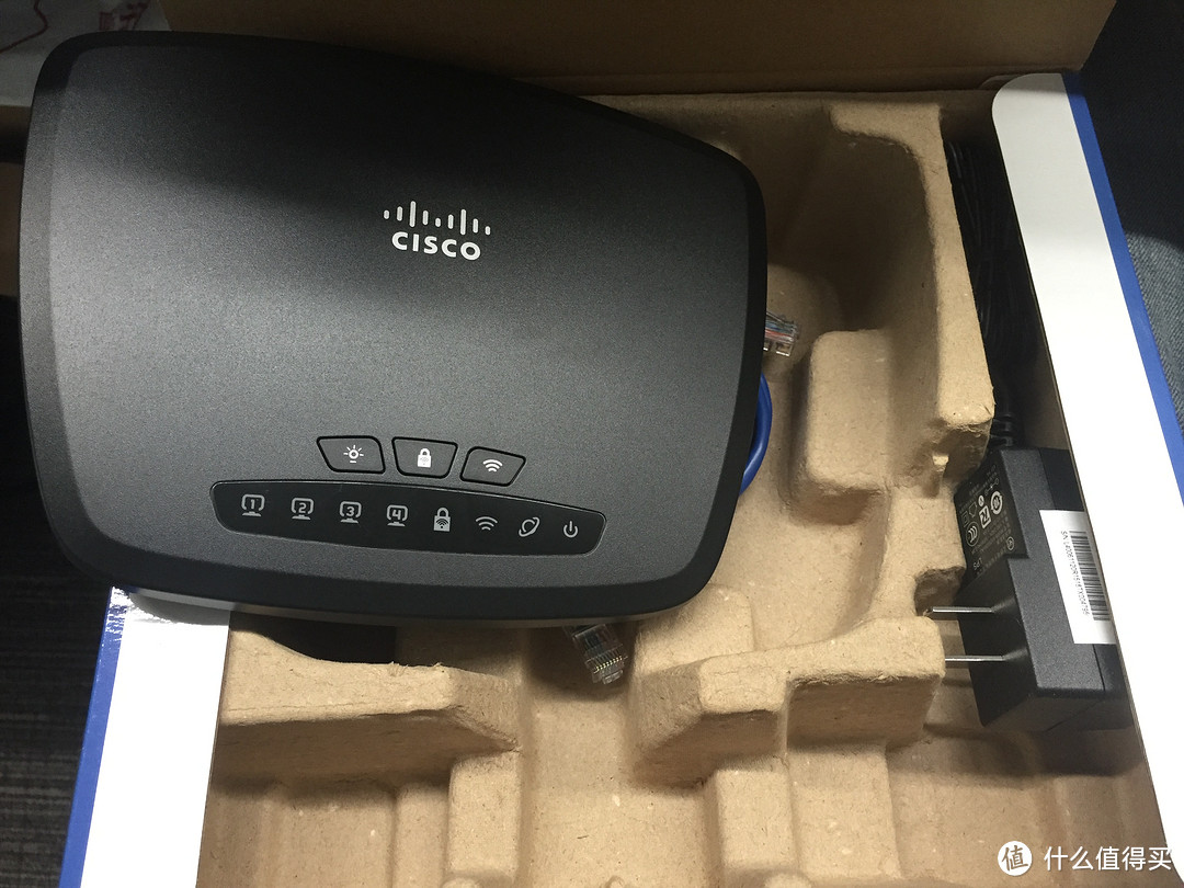 CISCO 思科 CVR100W 300M 无线路由器 1元抢购