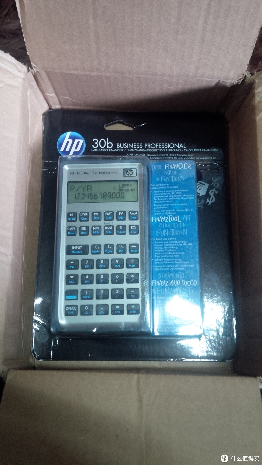 HP 惠普 30B NW238AA 金融计算器 开箱