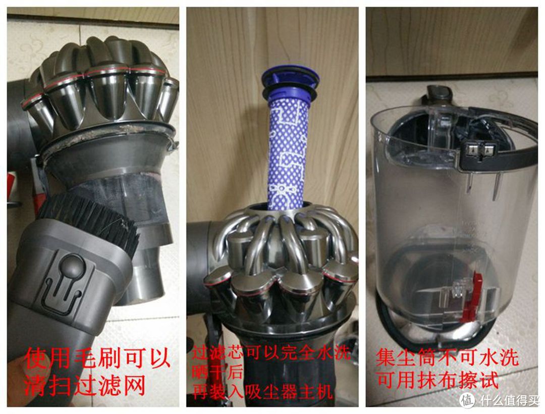 居家清洁利器：dyson 戴森 V6 Fluffy 无线无绳手持式家用吸尘器