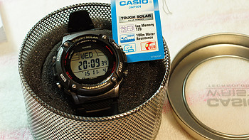 最白菜的CASIO 卡西欧 太阳能电子腕表W-S200H 使用感受