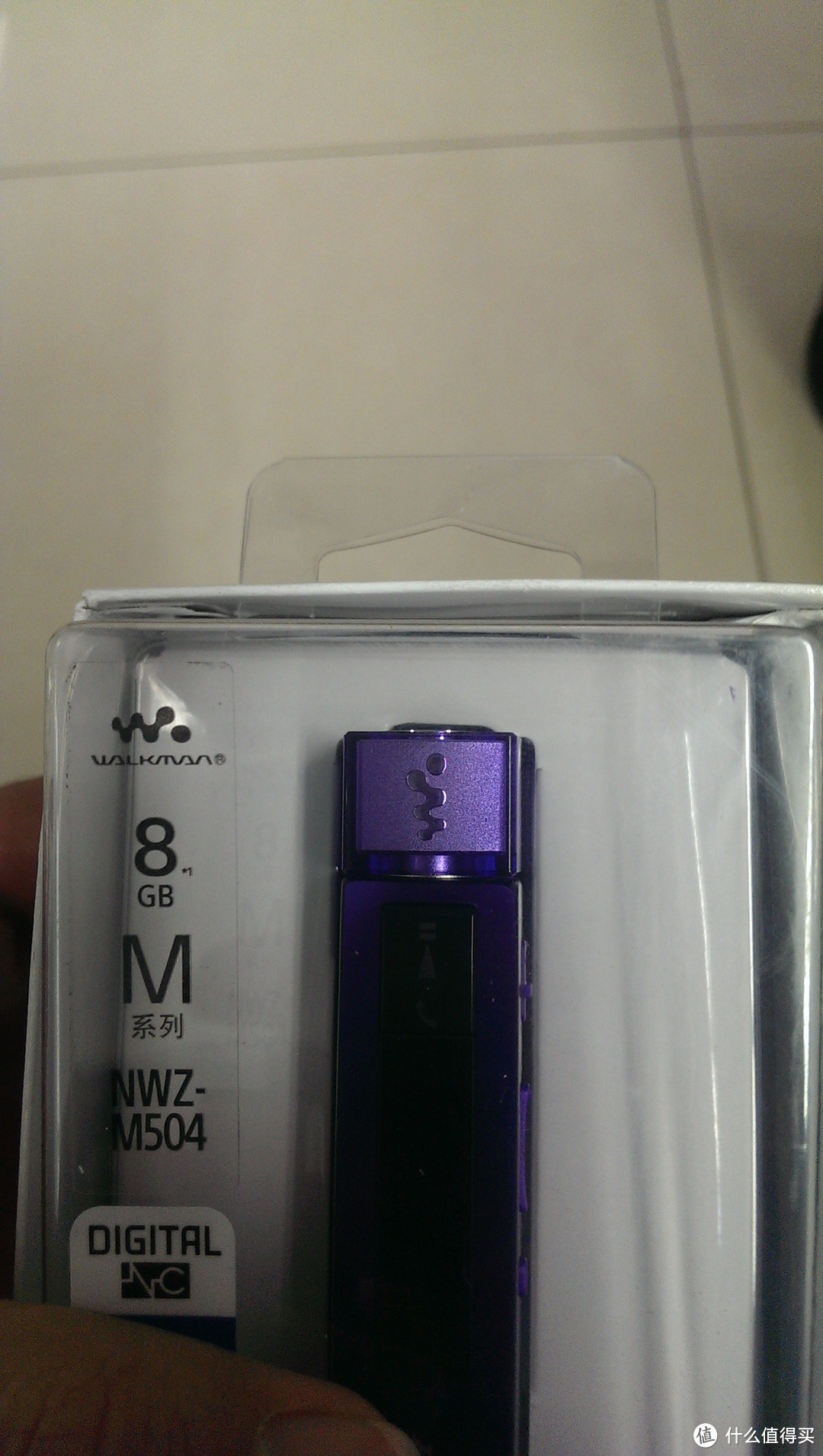 那一抹骚紫，为了忘却的纪念——SONY 索尼 NWZ-M504 8G MP3 播放器