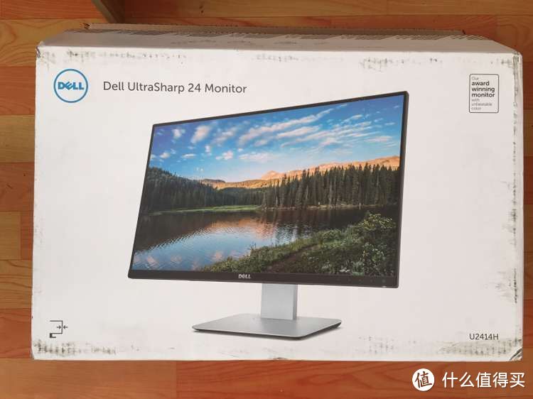 DELL 戴尔 专业级U2414H 23.8英寸显示器 伪开箱