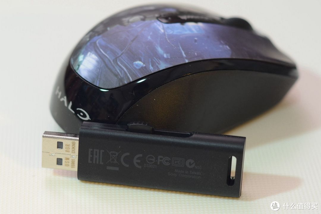 Microsoft 微软 3500 无线蓝影便携鼠标 Halo限量版 开箱
