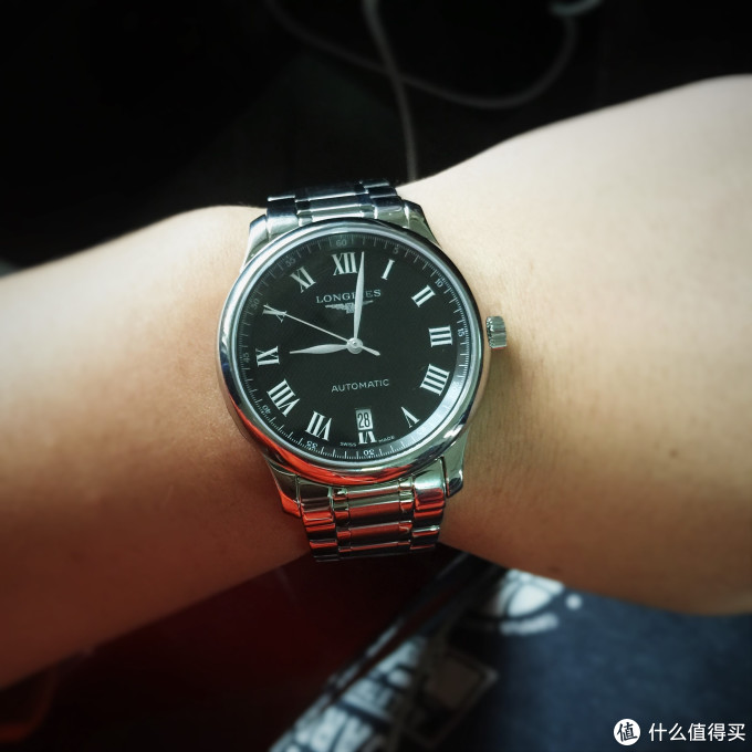 一块丈母娘送的表:Longines 浪琴 名匠系列 L2.628.4.51.6 机械男表