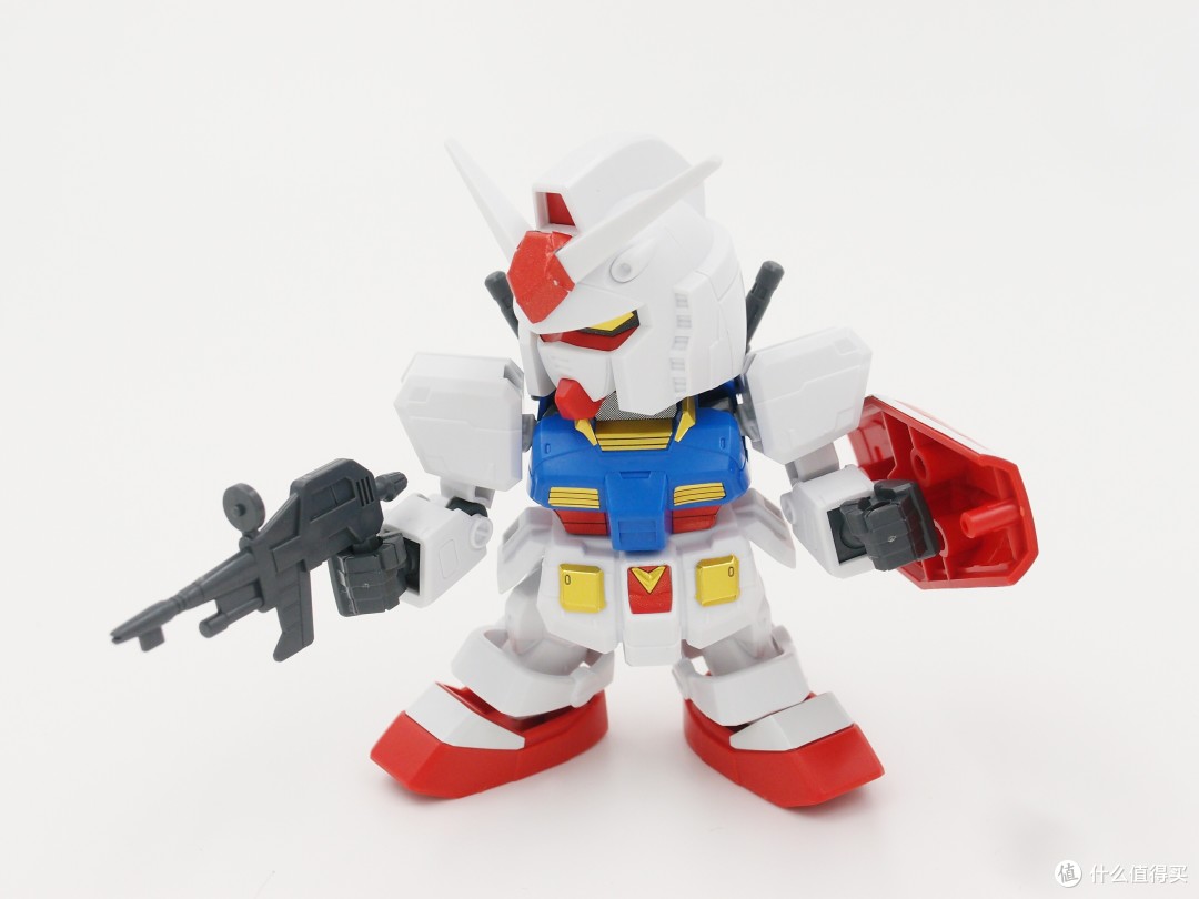 BANDAI 万代 MBF-P02 Q版 SD EX BB战士 红色异端敢达 晒单