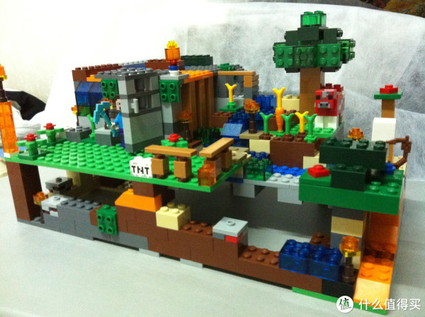 lego 乐高 minecraft 我的世界 21116 到手拼装鉴赏