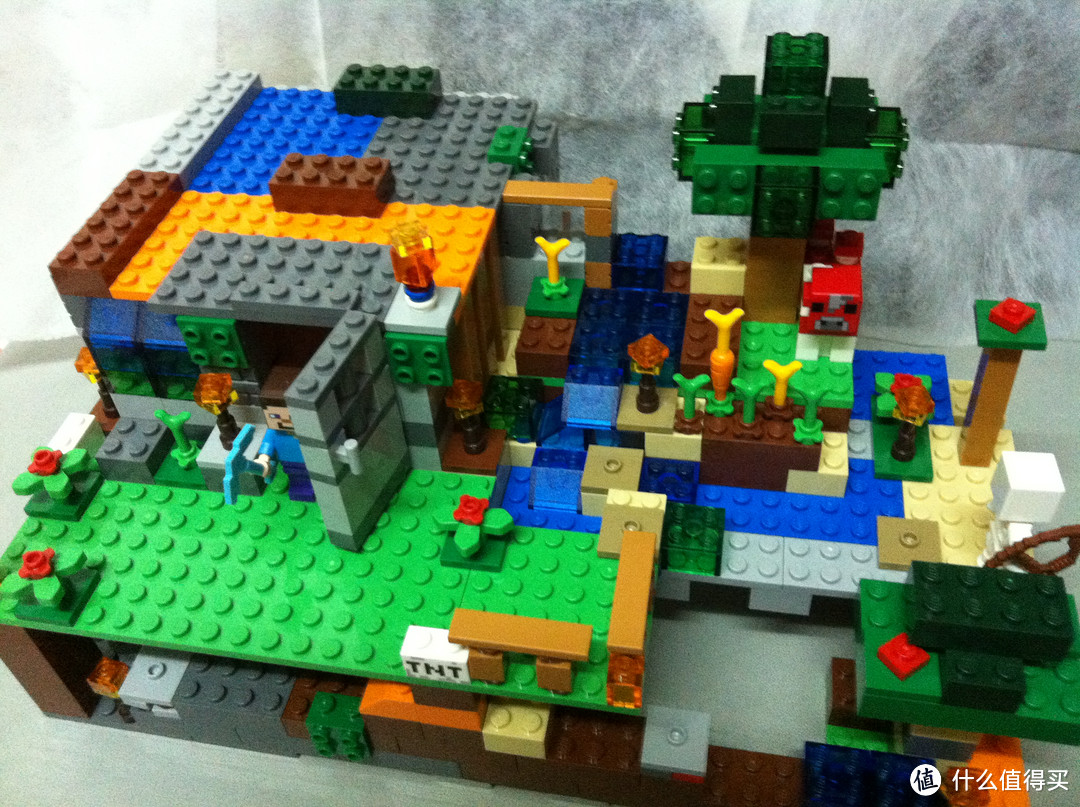 Lego 乐高 Minecraft 我的世界 21116 到手拼装鉴赏