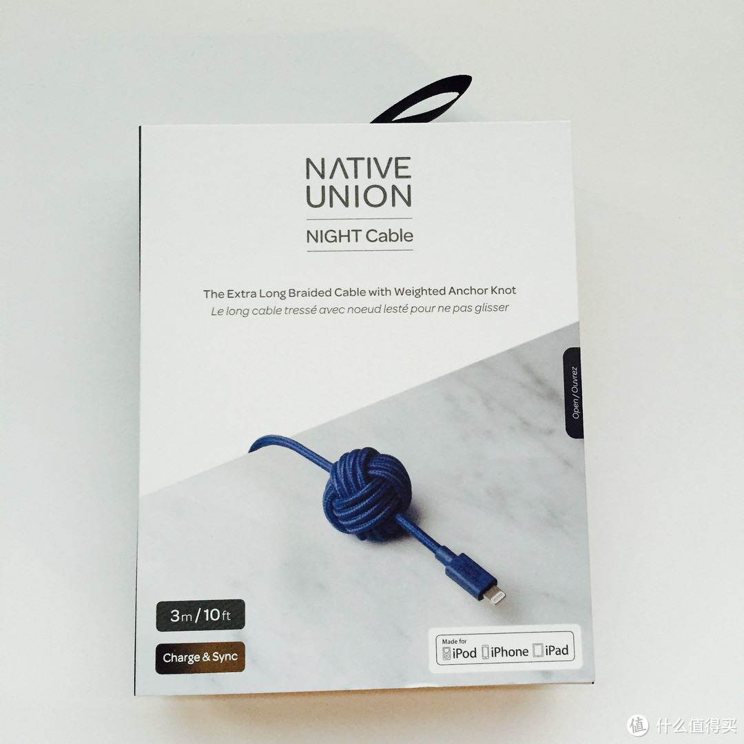 充电线也性冷淡：Native Union night cable lighting 苹果数据线