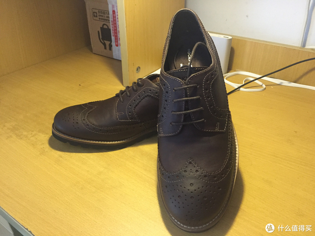 Rockport 乐步 Stake Runner Wingtip Oxford 男士皮鞋