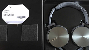 Sony 索尼 MDR-XB950AP 封闭式头戴耳机 开箱