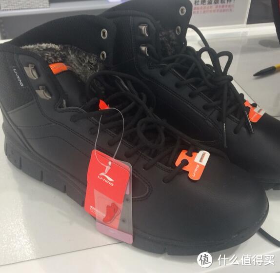 要风度也要温度：LI-NING 李宁 冬季登山棉鞋雪地靴