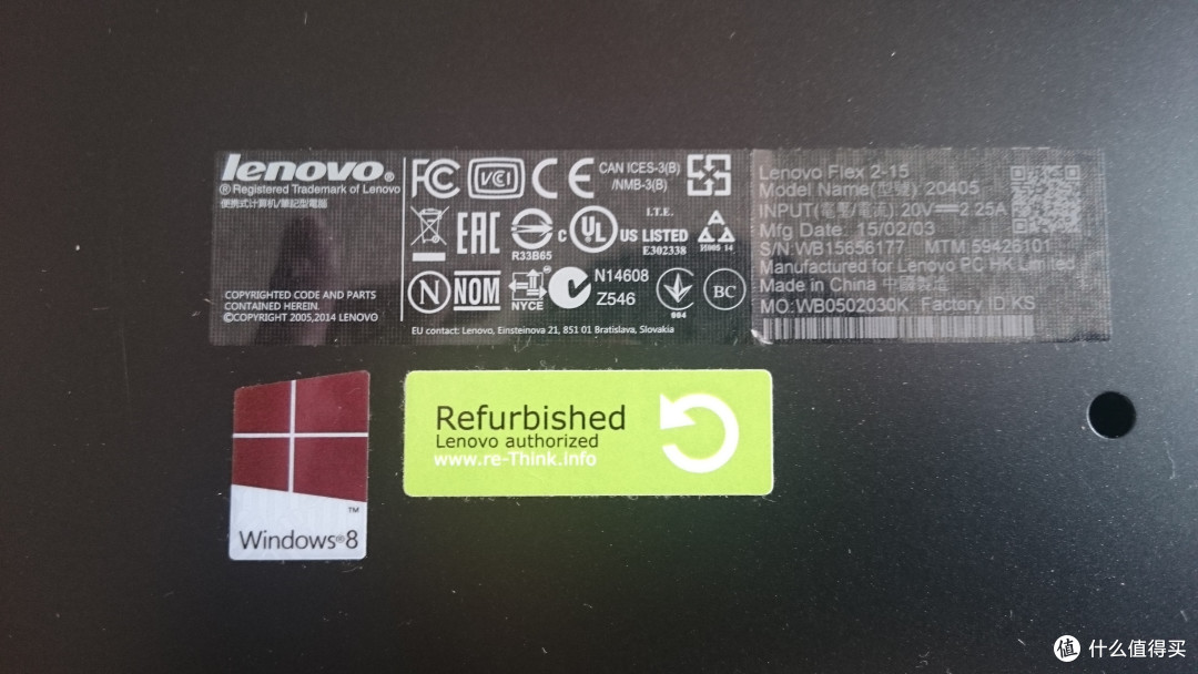 woot初体验:替同事买的lenovo 联想 flex2-15 笔记本