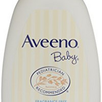 Aveeno Baby Daily Moisture Lotion, Fragrance Free, 18  Ounce