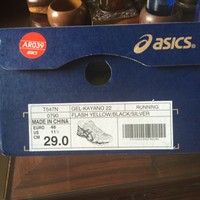 Asics kayano22跑鞋外观展示(后跟|鞋面)