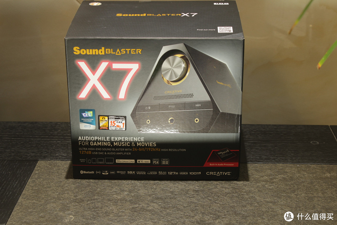 多功能音频方案 — CREATIVE 创新 SOUND BLASTER X7+Emu XM7