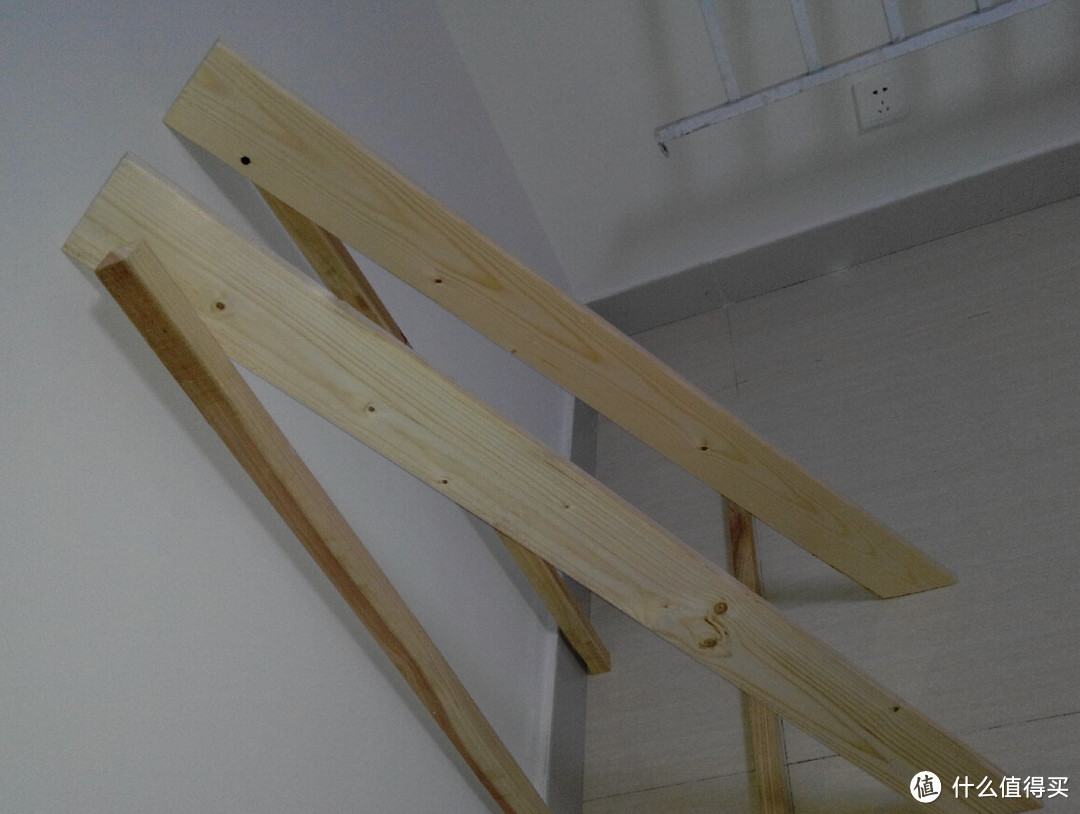 剩余木方 DIY简易两用花架踏步梯