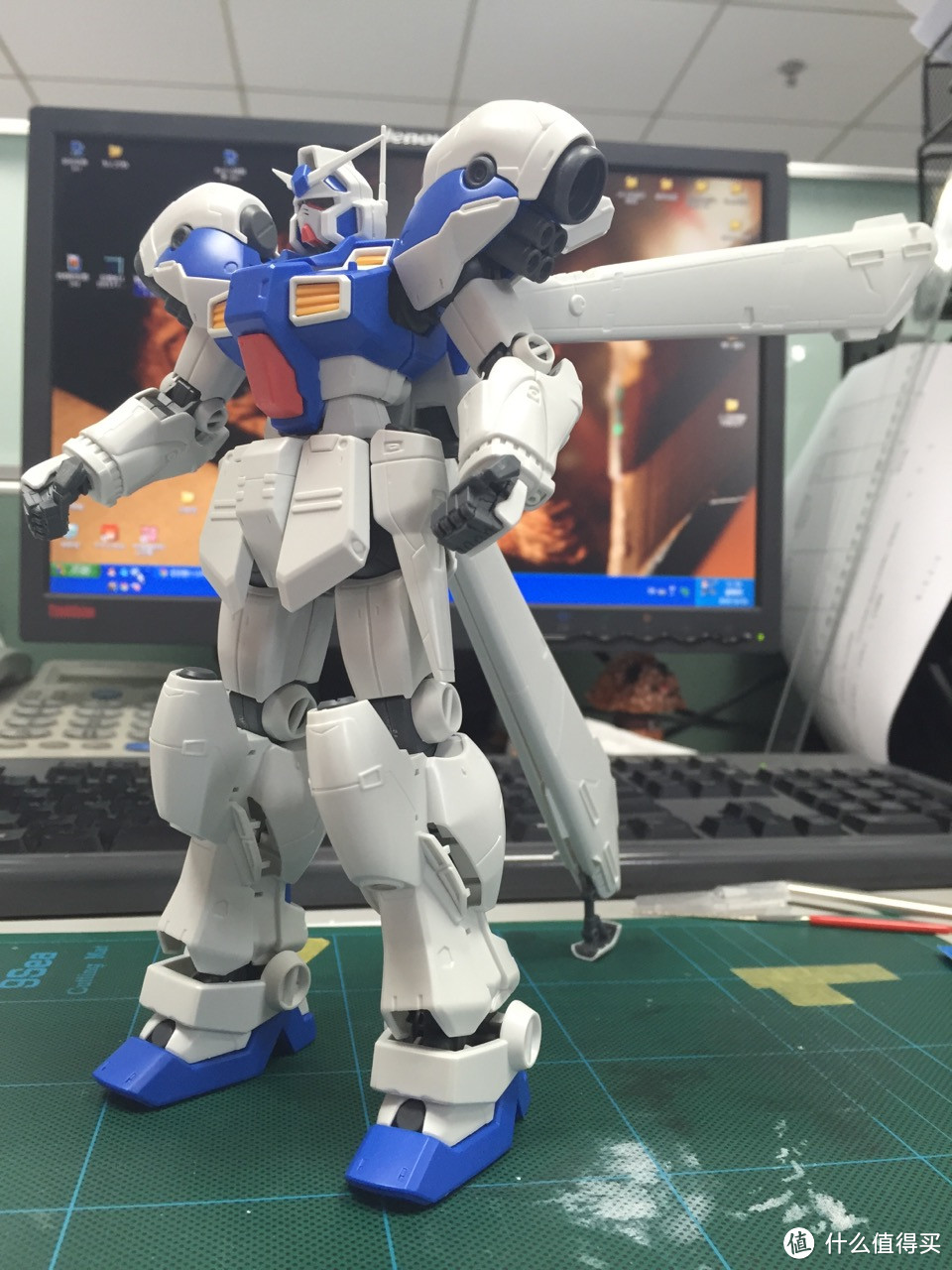 人生第二个正版高达模型：RX-78 Gp04