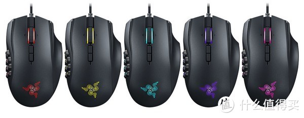 玩灯永不厌：RaZER 雷蛇 发布 Naga Chroma MMO 幻彩版鼠标