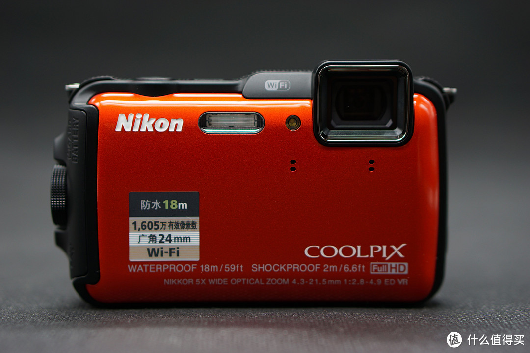 橙色诱惑：Nikon 尼康 COOLPIX AW120s 三防相机 开箱