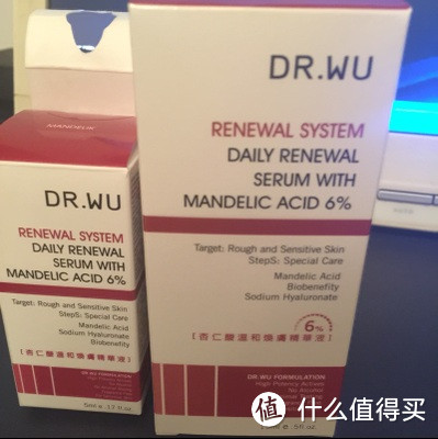 DR.WU 达尔肤杏仁酸精华液 开箱体验