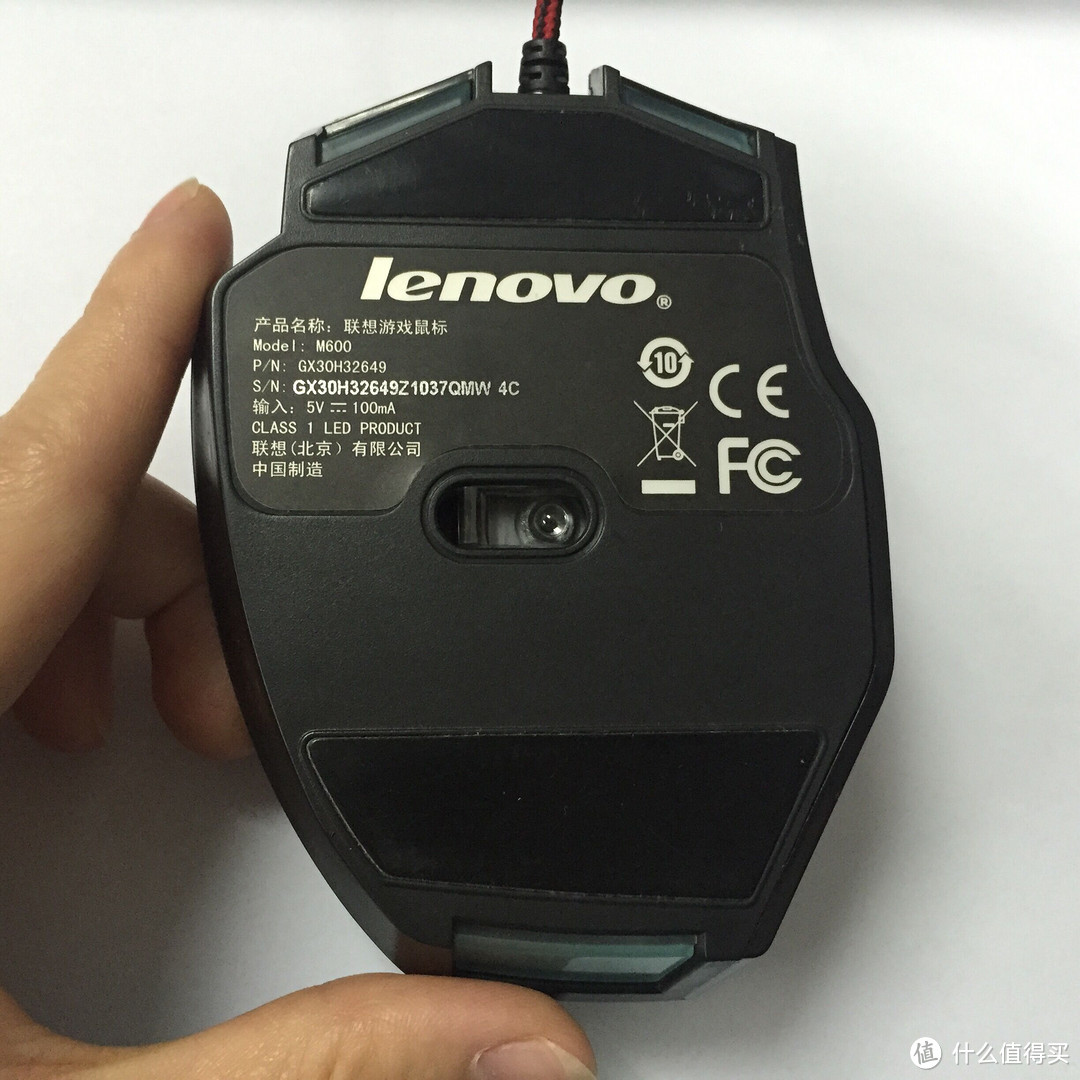 联想（lenovo）M600烈焰红游戏鼠标   开箱体验