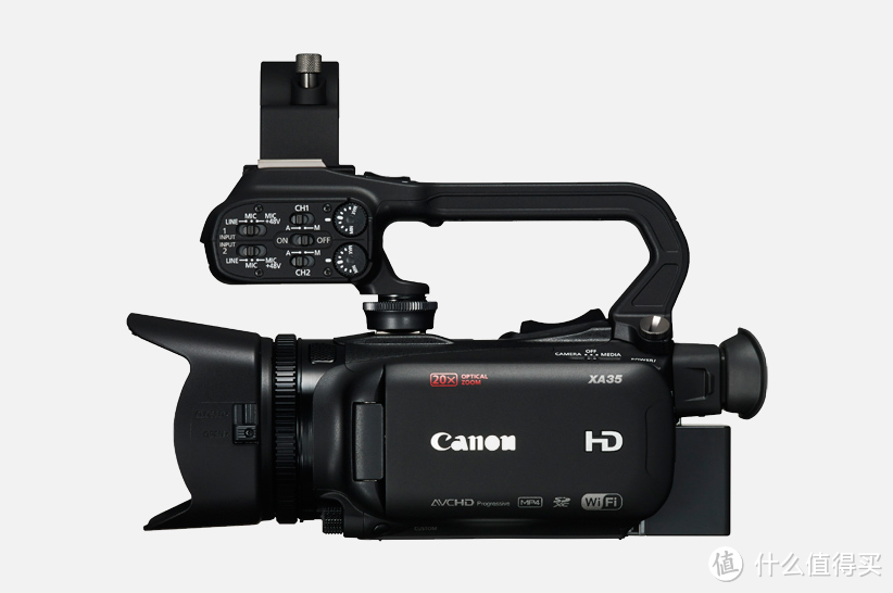 搭载全新CMOS传感器：Canon 佳能 发布专业全高清摄像机新品 XA35 / XA30