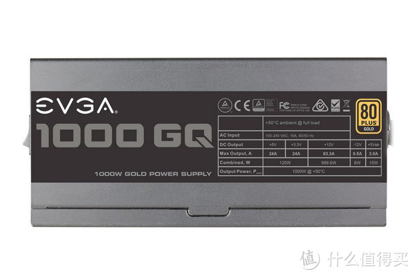 可零噪音运行：EVGA推出 1000/850/750W GQ系金牌电源