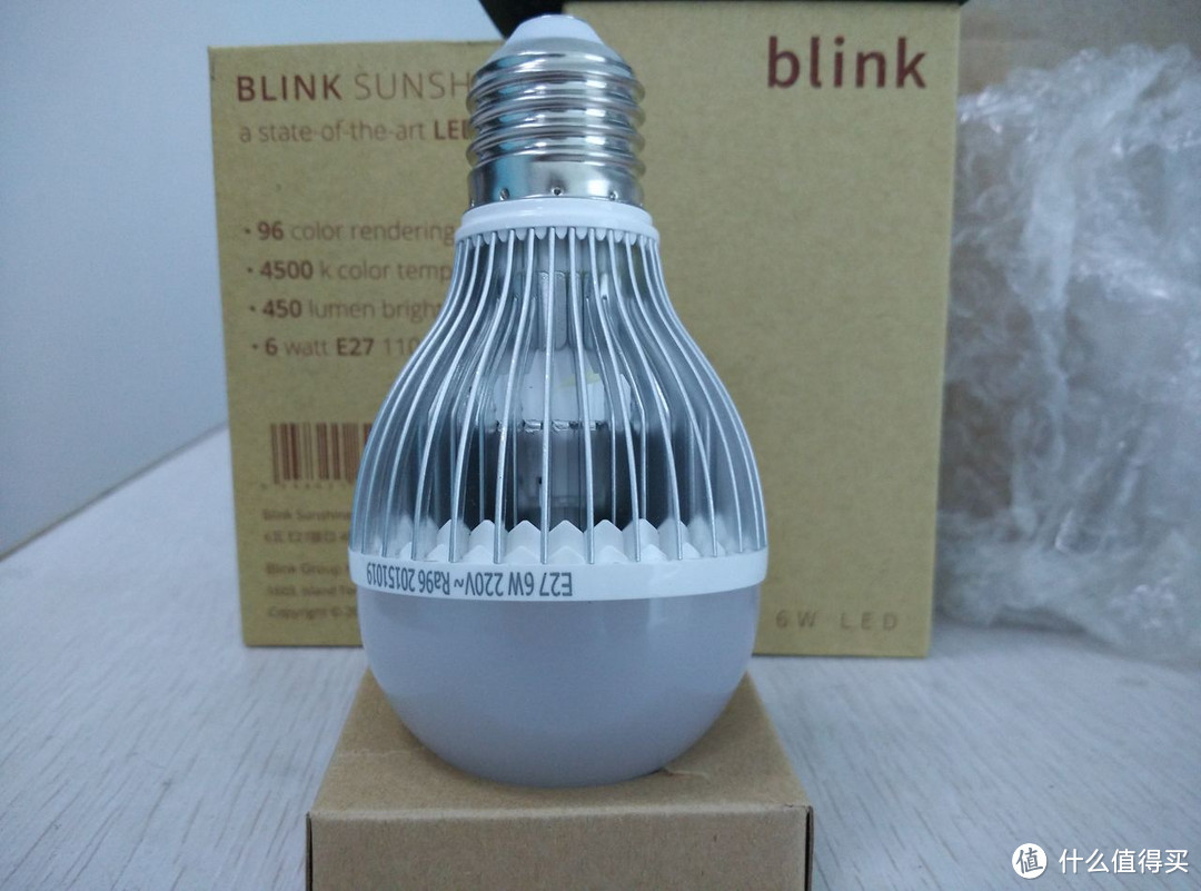 我心中值的定义：Blink Sunshine 6W LED灯泡和松下SQ-LD100台灯