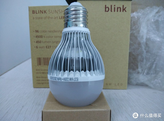 我心中值的定义：Blink Sunshine 6W LED灯泡和松下SQ-LD100台灯