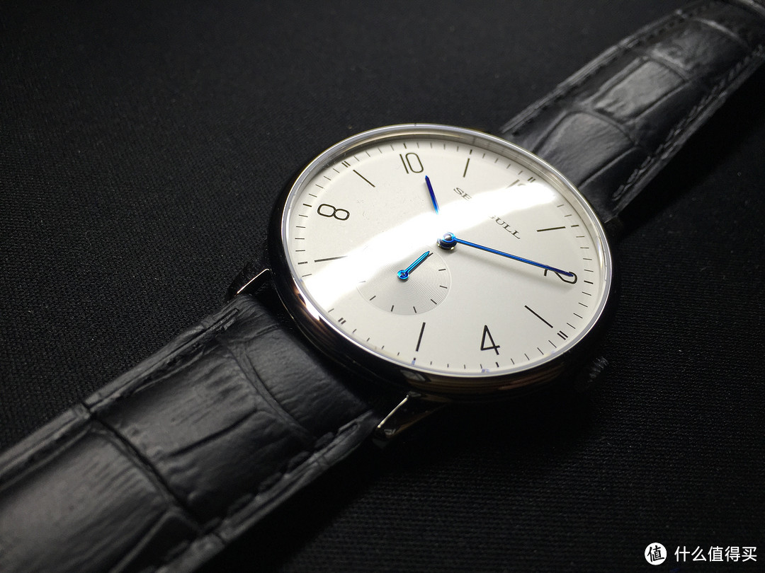 #双11晒战绩# 穷人的nomos：国产包豪斯风 SeaGull 海鸥 819.612 男款手动机械表