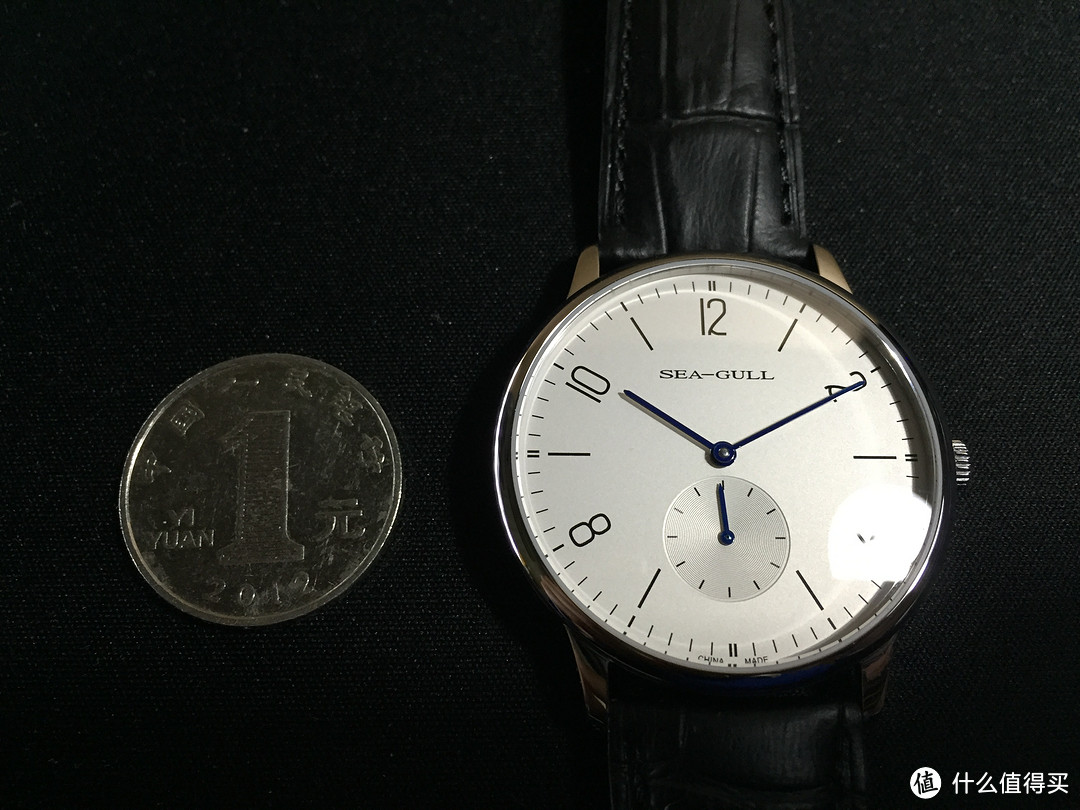 #双11晒战绩# 穷人的nomos：国产包豪斯风 SeaGull 海鸥 819.612 男款手动机械表