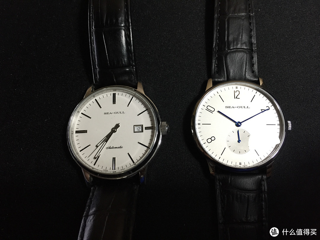 #双11晒战绩# 穷人的nomos：国产包豪斯风 SeaGull 海鸥 819.612 男款手动机械表