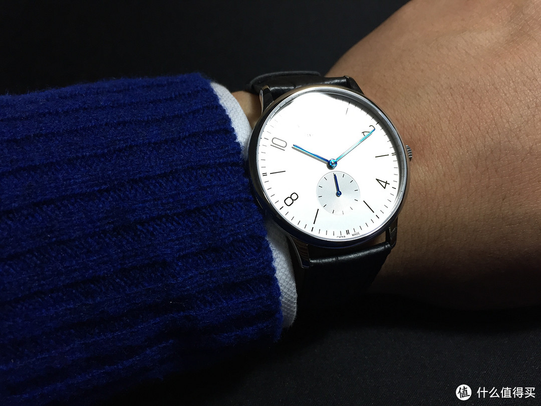 #双11晒战绩# 穷人的nomos：国产包豪斯风 SeaGull 海鸥 819.612 男款手动机械表