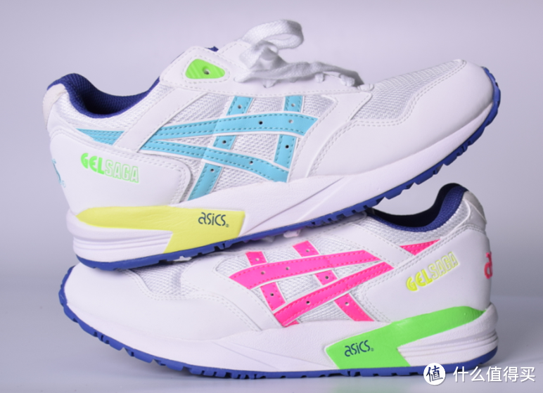 情侣晨跑鞋晒单：ASICS 亚瑟士 Gel-Saga Retro 中性复古跑鞋