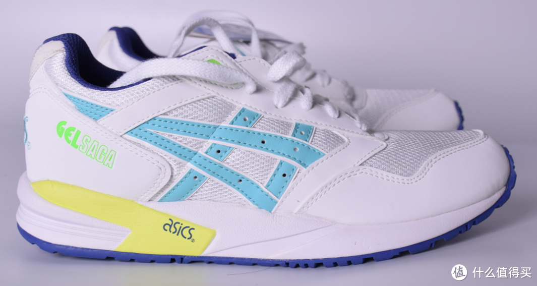 情侣晨跑鞋晒单：ASICS 亚瑟士 Gel-Saga Retro 中性复古跑鞋