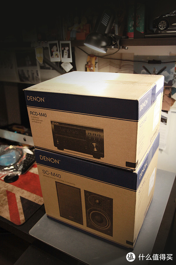 坚定百年信仰：DENON D-M40 桌面HIFI系统 开箱体验