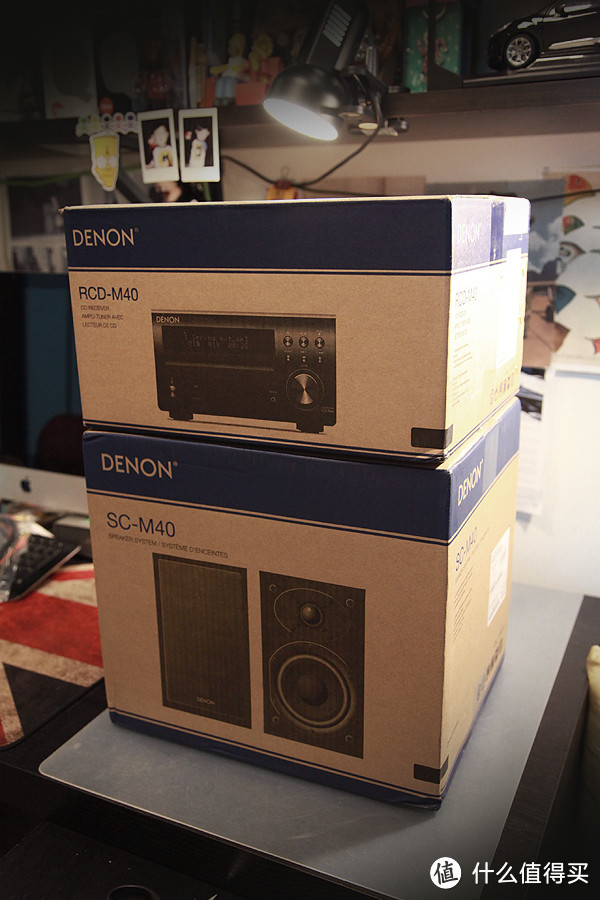 坚定百年信仰：DENON D-M40 桌面HIFI系统 开箱体验