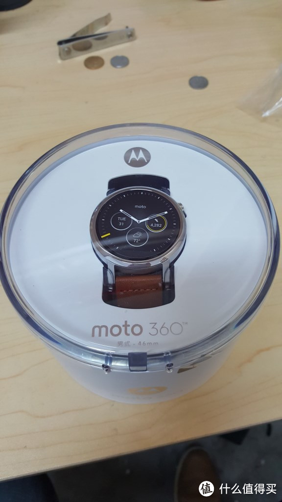 MOTO 360 二代 智能手表 开箱