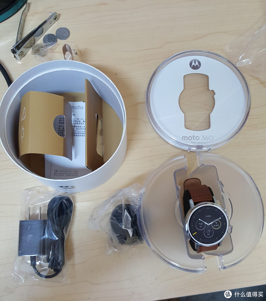 MOTO 360 二代 智能手表 开箱