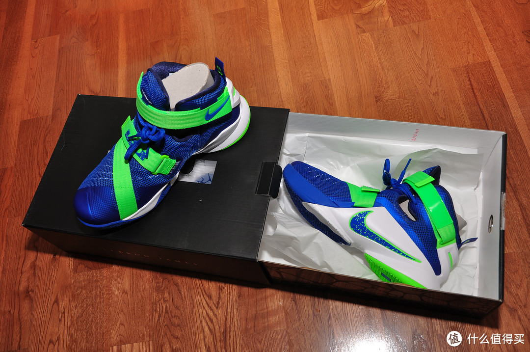 #双11晒战绩#一如既往的包裹性：Nike LEBRON SOLDIER IX EP 男子篮球鞋