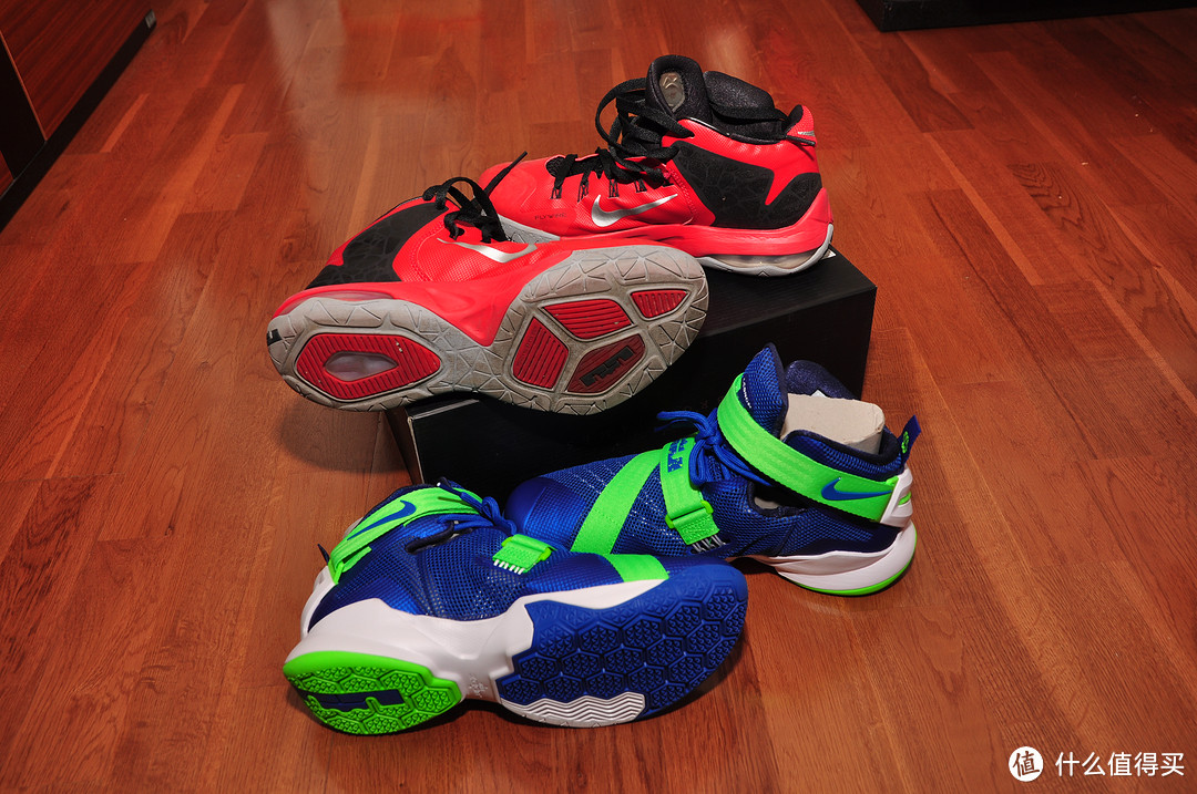 #双11晒战绩#一如既往的包裹性：Nike LEBRON SOLDIER IX EP 男子篮球鞋