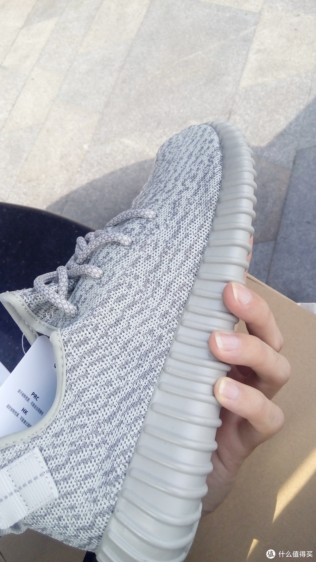 阿迪达斯低帮椰子：Adidas YEEZY BOOST 350 GRAY 提货记