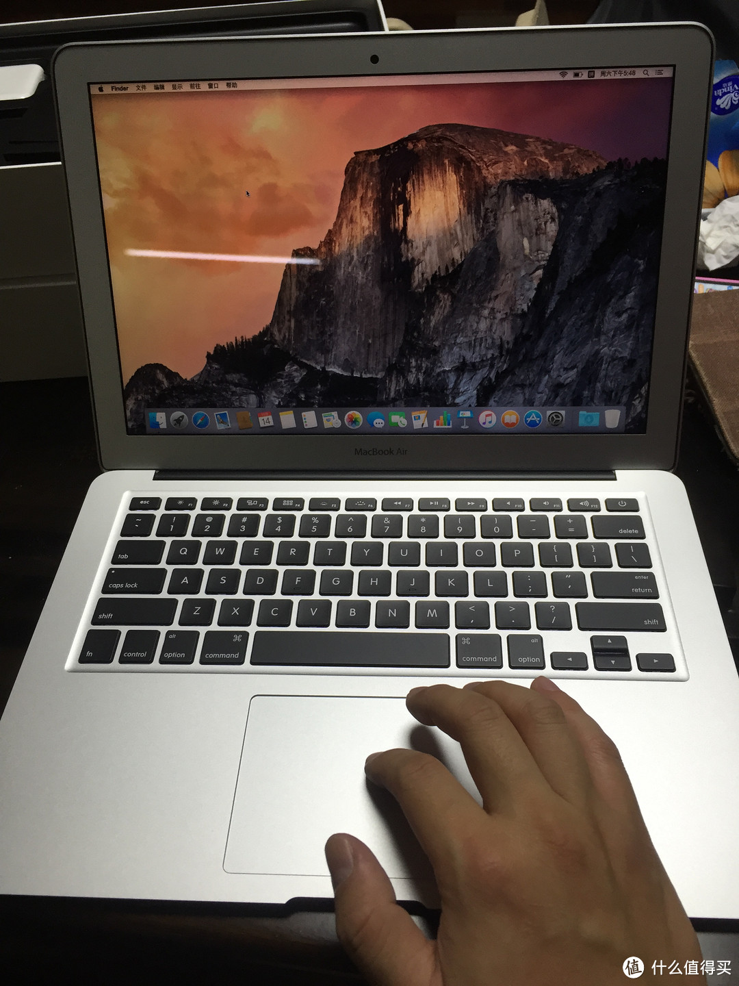 双11购入人生第一台苹果笔记本电脑MacBook Air