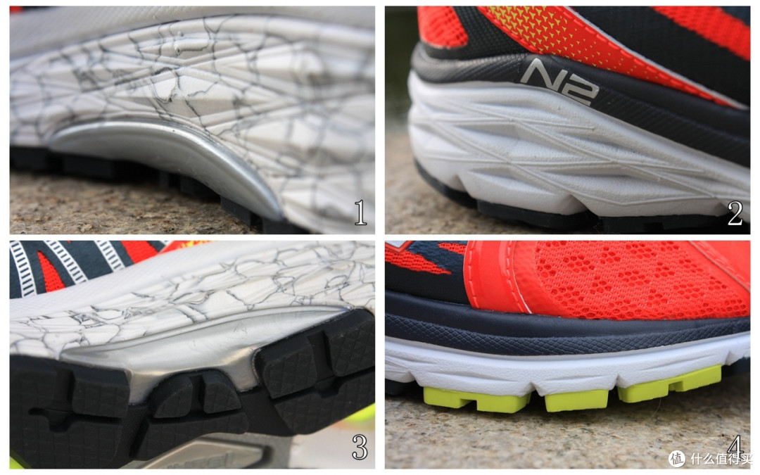 前后双氮气:New Balance 1260v5 *级支撑跑鞋