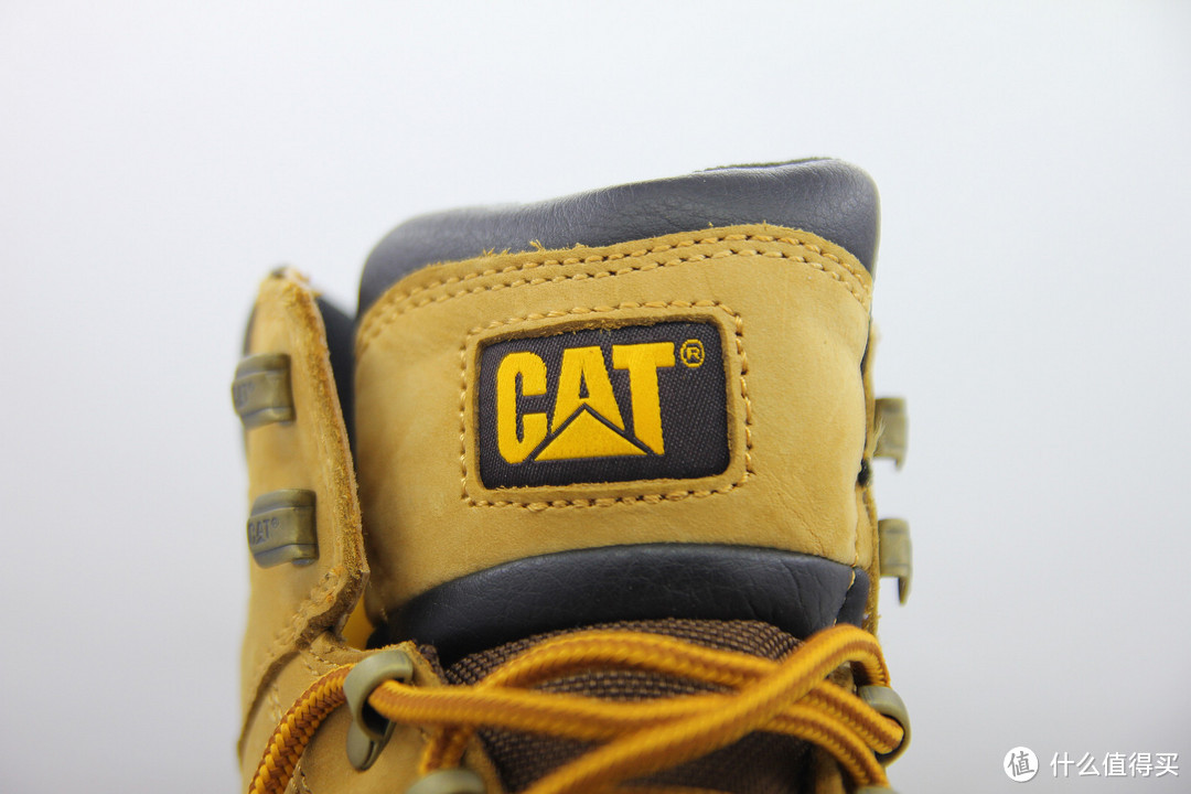 双十一的开心收获---CAT 卡特彼勒 牛皮男款工装黄靴 P717846