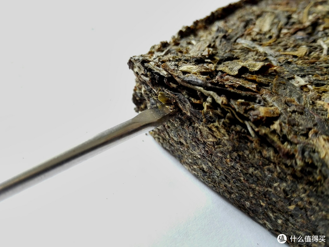 适合大口喝的易武茶——绿大树砖茶