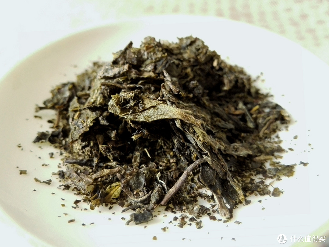 适合大口喝的易武茶——绿大树砖茶
