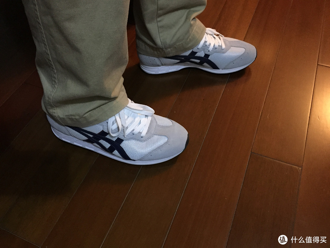 #双11晒战绩#Onitsuka Tiger 鬼冢虎 T-STORMER系列 D431N复刻运动鞋 开箱